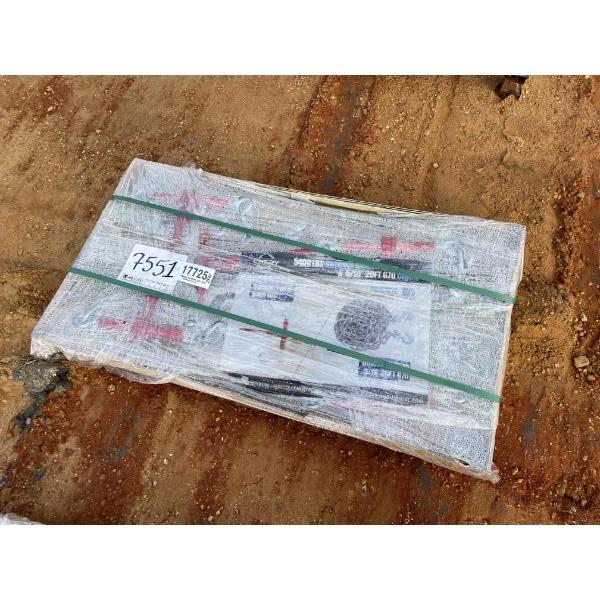 CHERY (5) 5400 LBS RATCHET BINDER, (10) 5/16" X 20' CHAIN