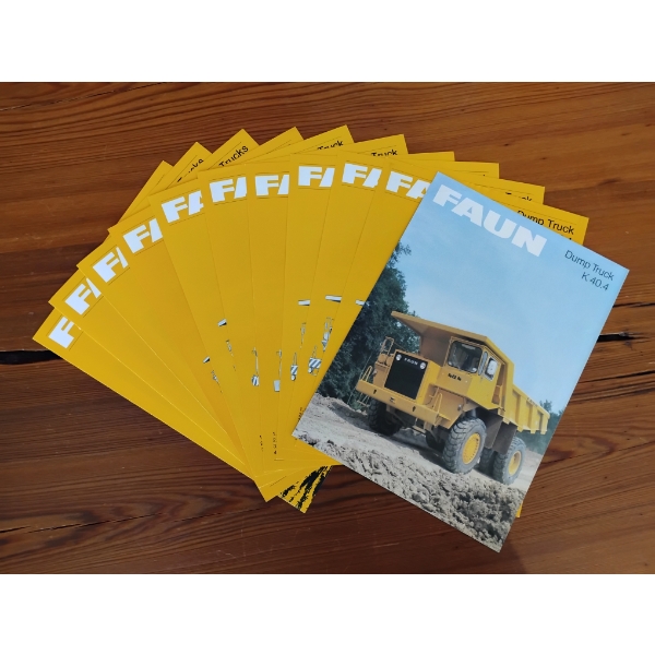 FAUN K55.5 & K85.5 EQUIPMENT BROCHURES