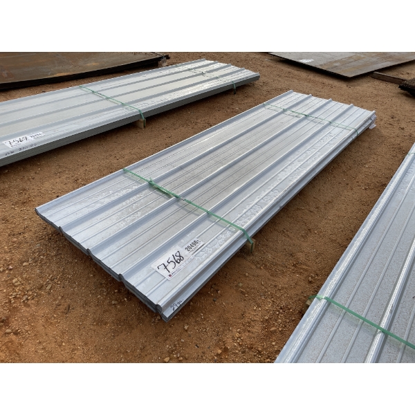 (50) 3' X 10' CLEAN GALVALUME LOW RIB PANEL