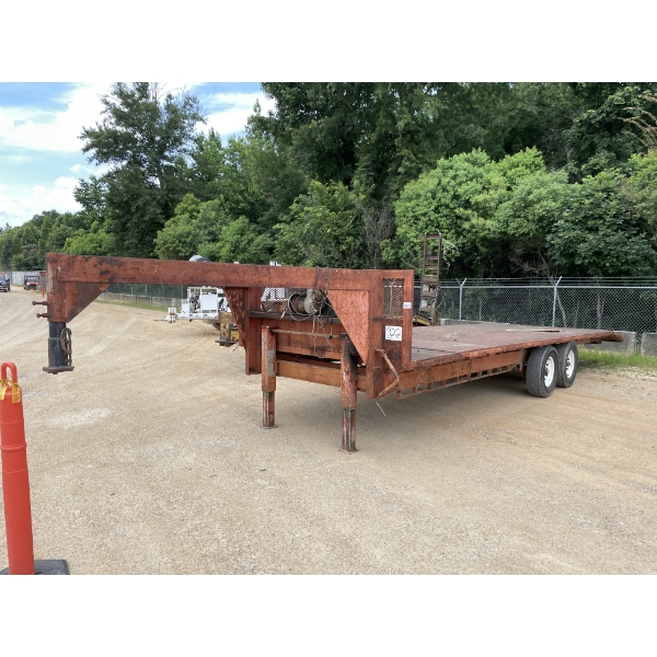TILT DECK Gooseneck Trailer