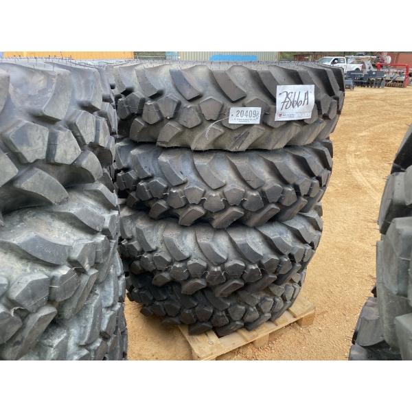 GALAXY 13.00-24 TIRES & RIMS (4 EACH)
