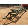 Image 1 : ROUND BALE HAY TRAILER, 20' long