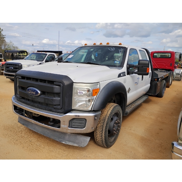 2014 FORD F450 XL Flatbed Truck