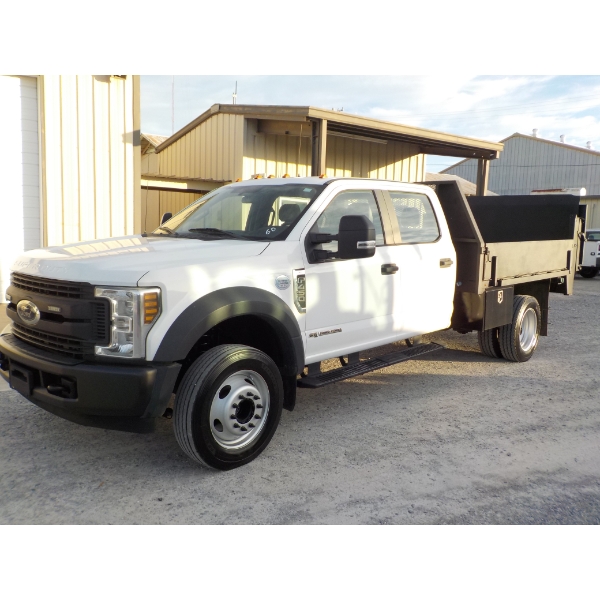2018 FORD F450 XL Flatbed Truck