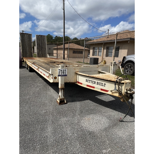 2018 BETTER BUILT 25 TON Tag Trailer