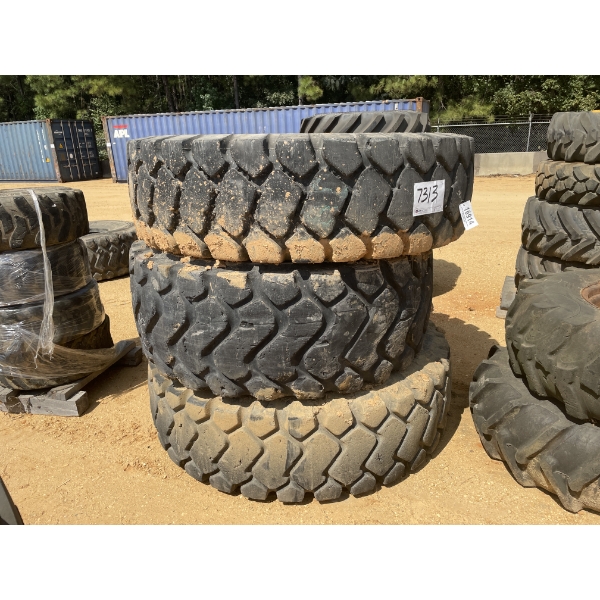 3 TIRES, 2 RIMS, VARIOUS SIZES