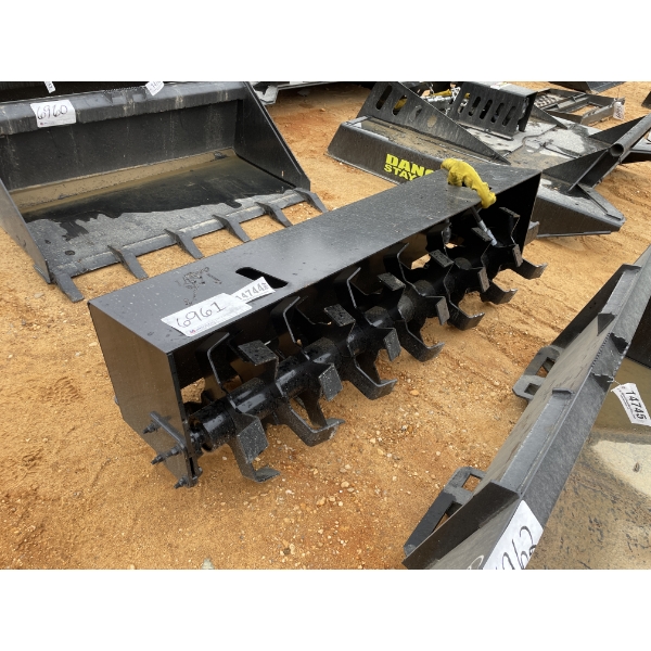 ROTOR TILLER, 72", fits skid steer loader