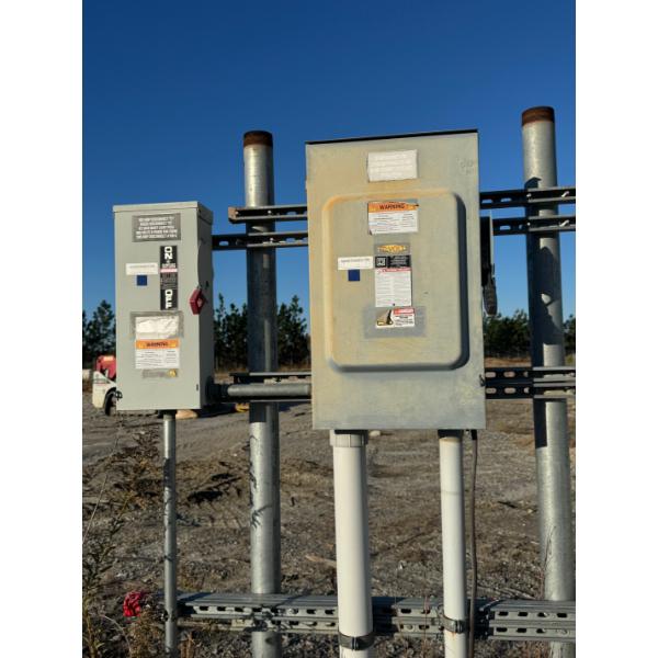 (2) ELECTRICAL CONTROL PANELS