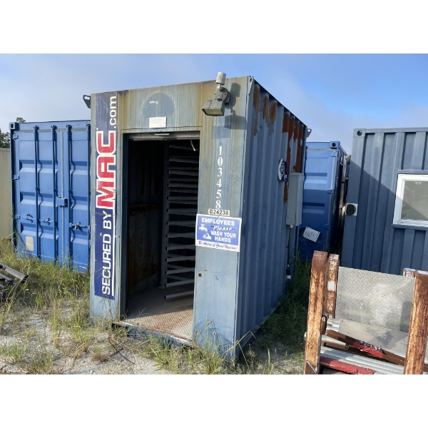 8' TURNSTYLE SECURITY CONTAINER