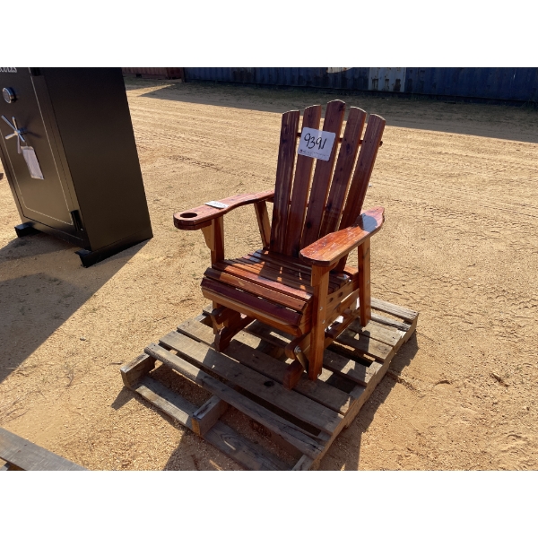 RED CEDAR GLIDER-ROCKER