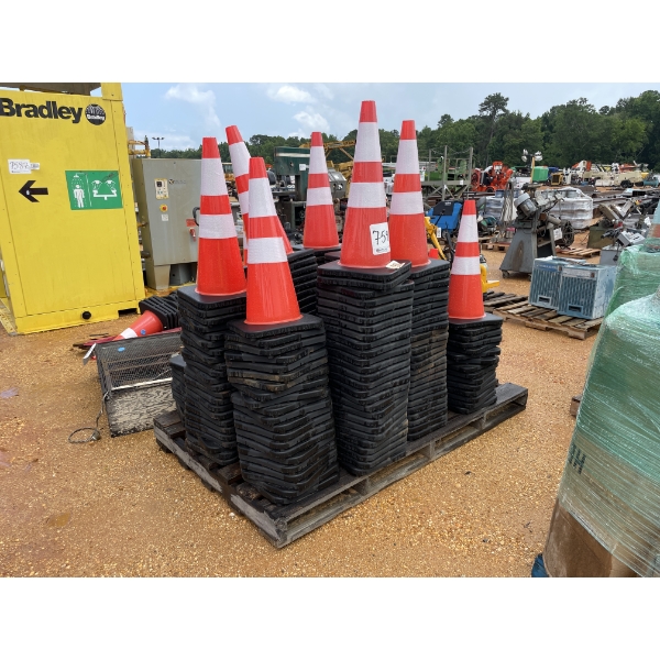 SAFETY CONES, approx 250