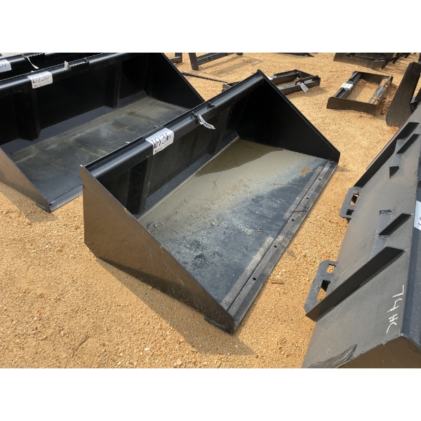 72" HC BUCKET, fits skid steer loader