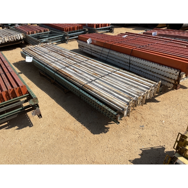 WAREHOUSE PALLET RACK (1 SET OF TWO SECTIONS)