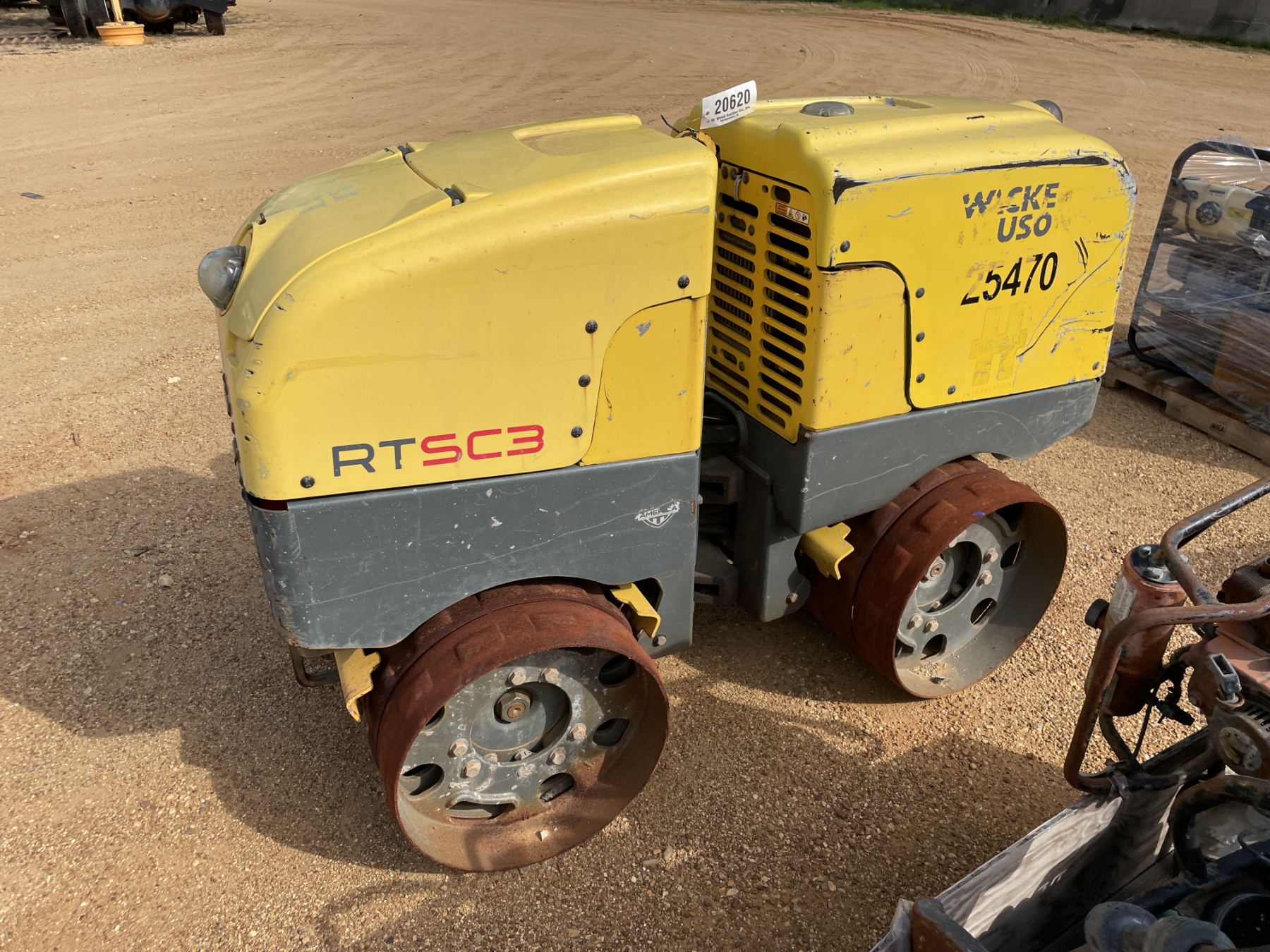 Wacker Rtsc 2020 WACKER RTSC-3 TRENCH Roller - J.M. Wood Auction Company, Inc.