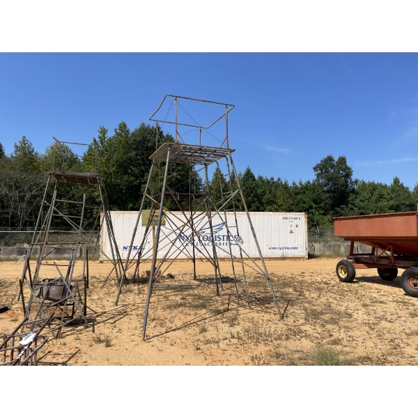 PLATFORM DEER BLIND, 12'