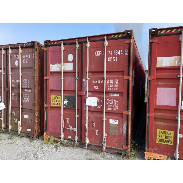 40' HIGH CUBE CONTAINER