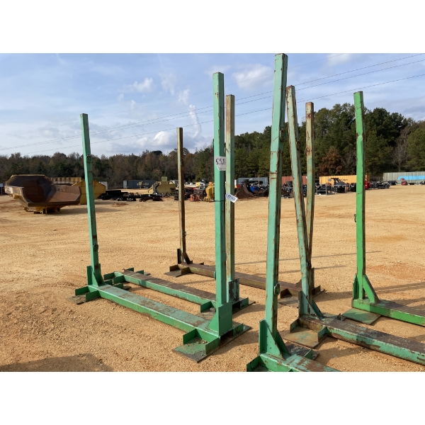 (3) PIPE RACK FOR SEMI TRAILER