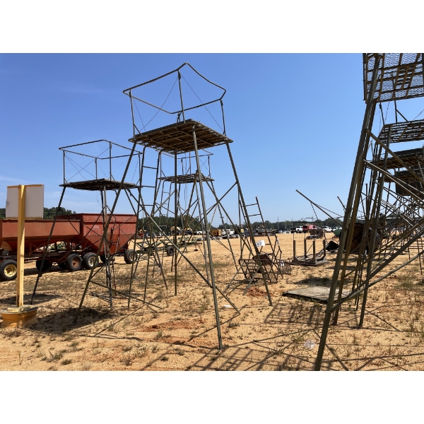 PLATFORM DEER STAND, APPROX 12'