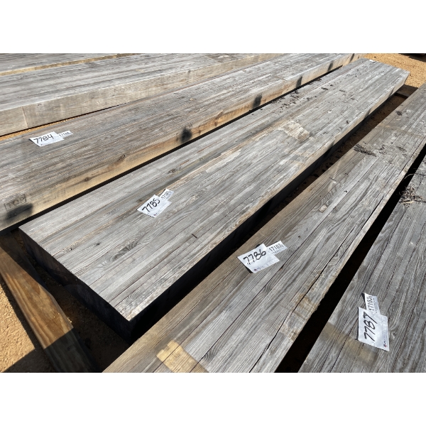LAMINATED WOOD BEAMS, 8" X 33" X 20'