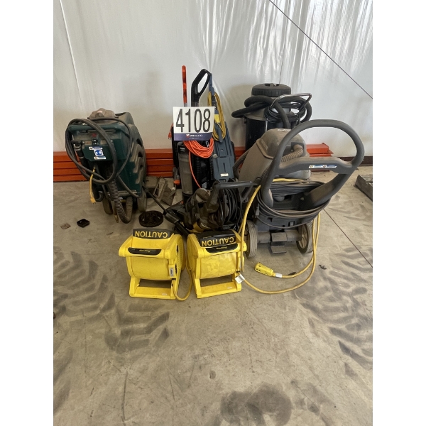 VACUUMS, FANS & CARPET CLEANER