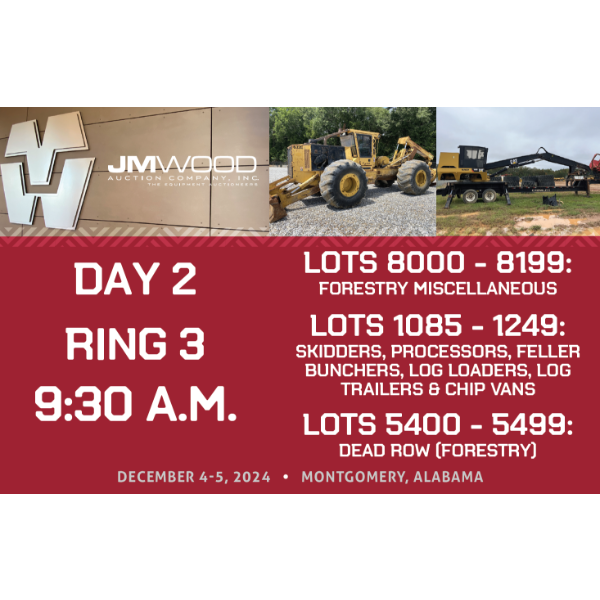 DAY 2 - RING 3 - SCHEDULE - FORESTRY