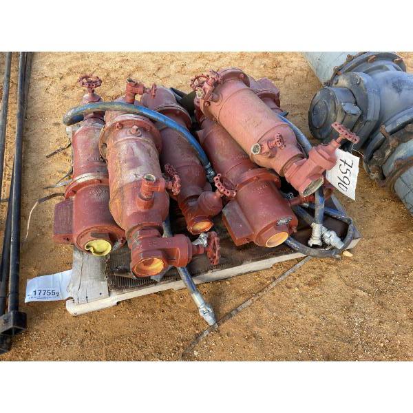 CONTROL VALVE KEYS, VARIOUS LENGTHS (6 EA)