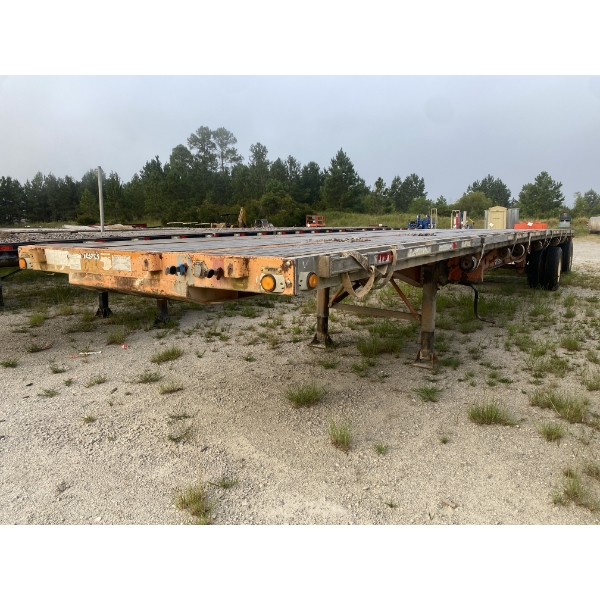 1999 TRANSCRAFT EAGLE W2 Flatbed Trailer