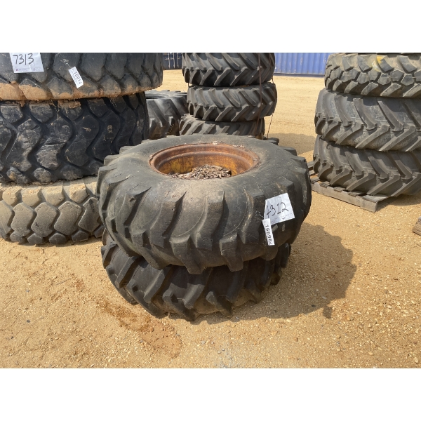 (2) TIRES & RIMS, 16.9 X 24