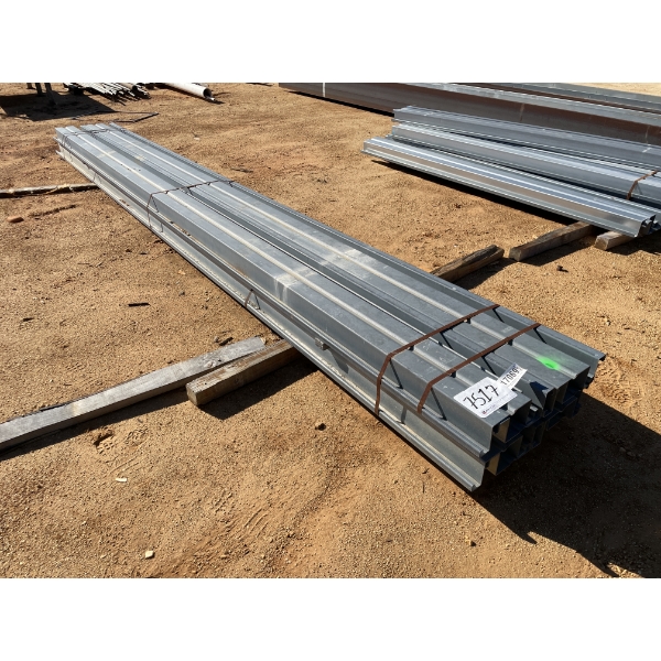 METAL DECKING, APPROX 20', APPROX 10 PIECES