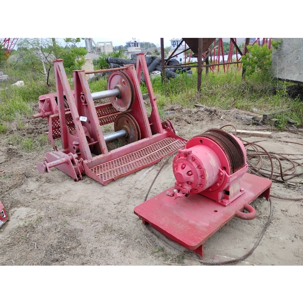 (3) CRANE WINCH PARTS