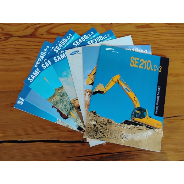 (8) 1997-1999 SAMSUNG EQUIPMENT BROCHURES