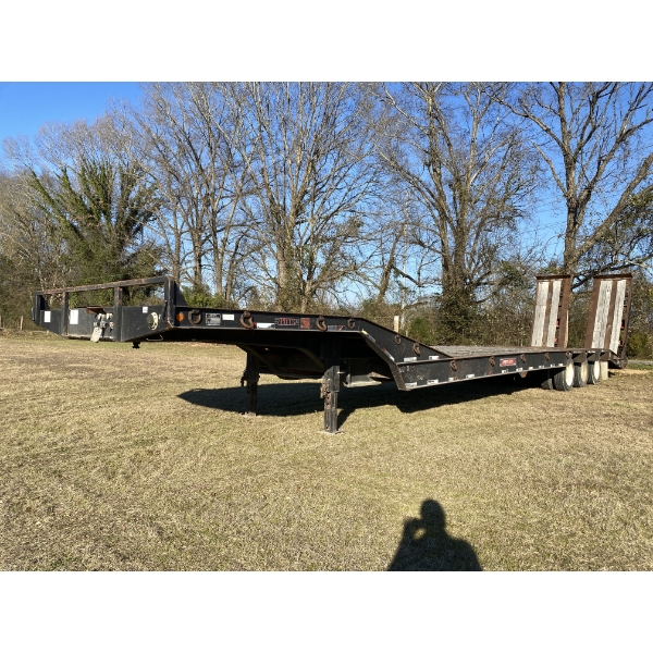 2002 PITTS LB50-38 Lowboy Trailer