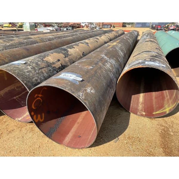 STEEL PIPE,  36"D X 3/8" X 40'L