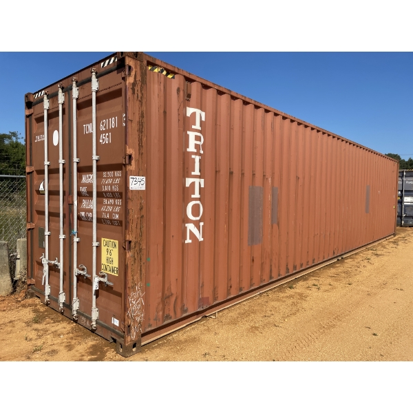 40' HIGH CUBE CONTAINER
