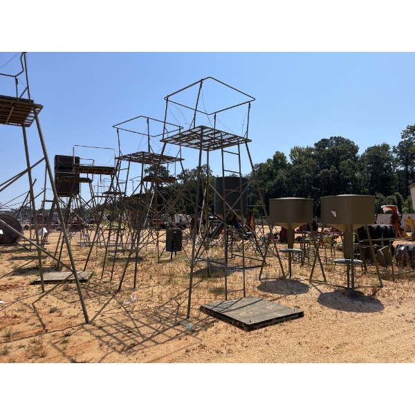 PLATFORM DEER STAND APPROX 12'