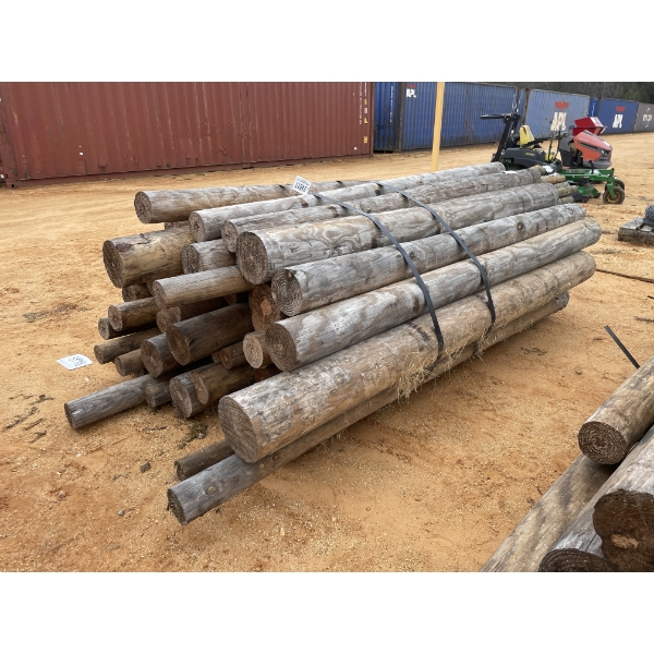 TREATED FENCE POSTS