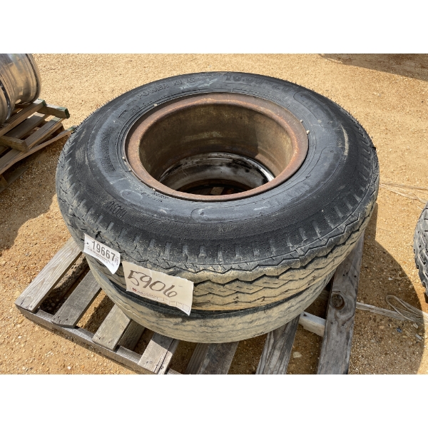 (2) 10.00-20 WHEEL/TIRE COMBO, DAYTON