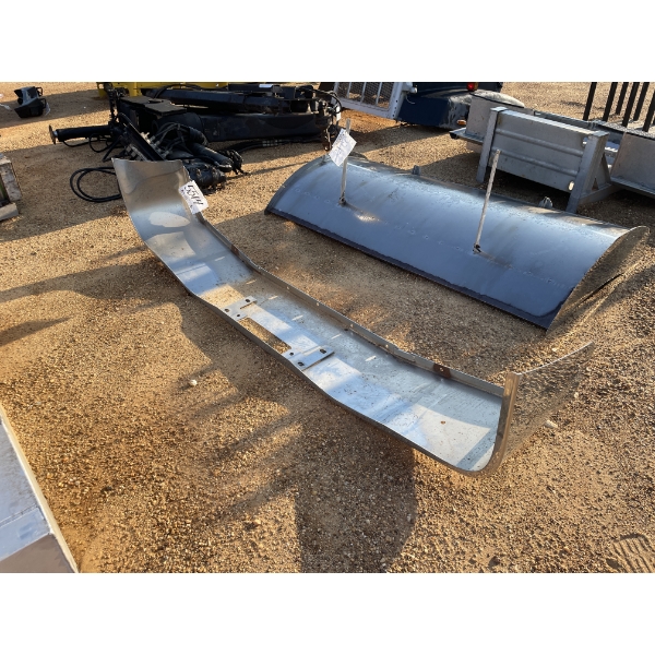 Chrome front bumper, fits Semi truck