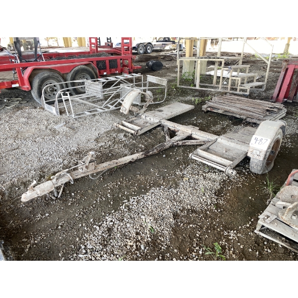 SINGLE AXLE DOLLY Car Carrier Trailer
