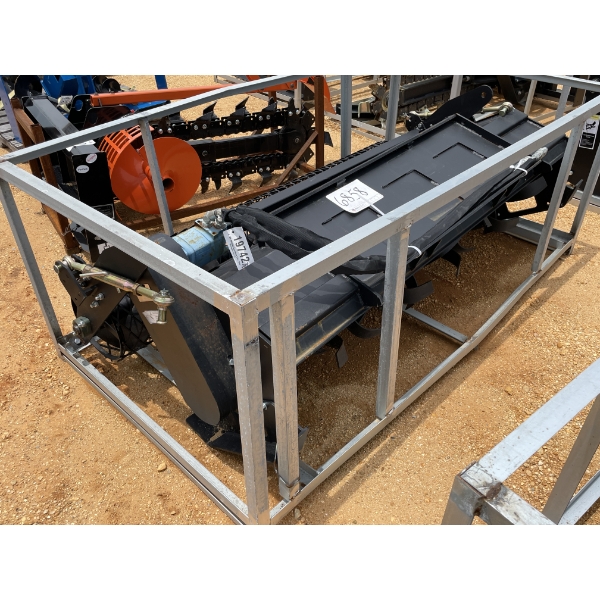 TILLER, 72" W/LEVELING SCREEN