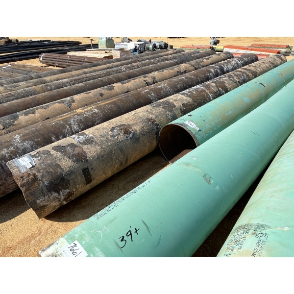 STEEL PIPE,  36"D X 3/8" X 36'L