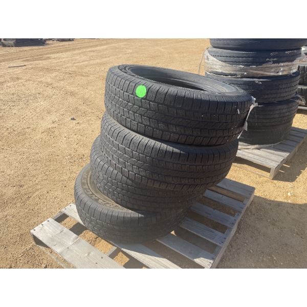 (4) 265/70R17 TIRES