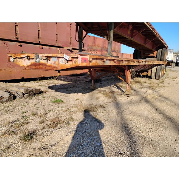 1986 GREAT DANE GRE-47.5-77.5 Flatbed Trailer