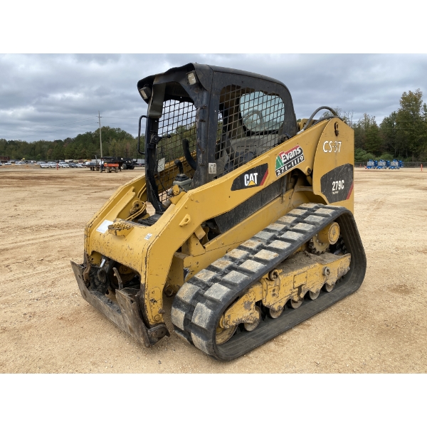 2010 CAT 279C Skid Steer Loader - Crawler