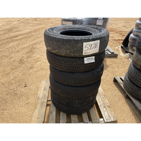 (6) 235/85R16 TIRES