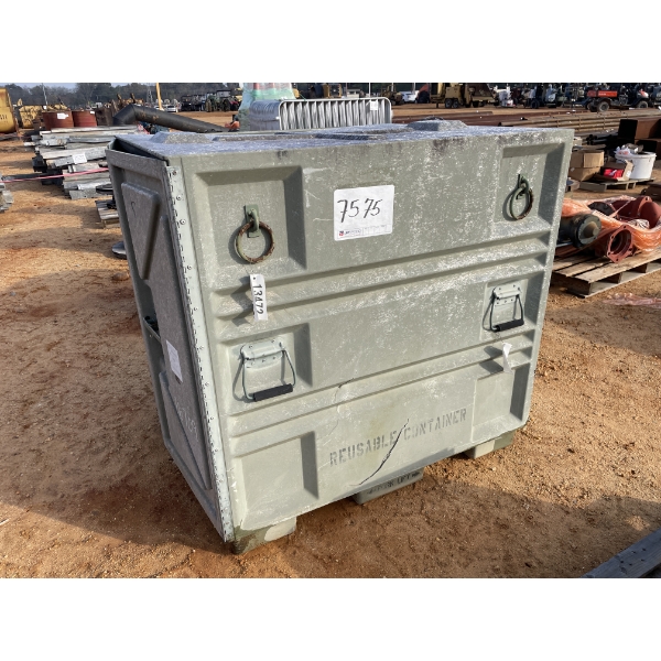FIBERGLASS STORAGE CONTAINER