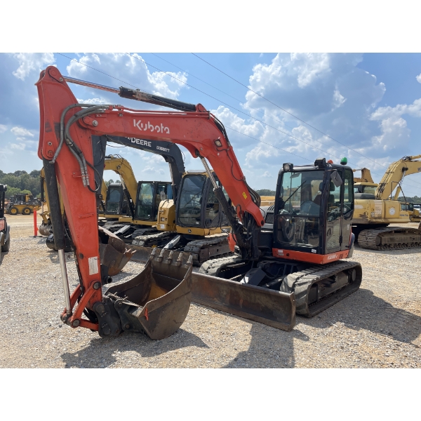 2016 KUBOTA KX080-4 Excavator - Mini