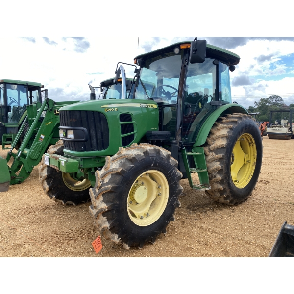 2012 JOHN DEERE 6140D Farm Tractor
