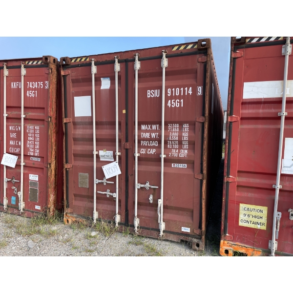 40' HIGH CUBE CONTAINER