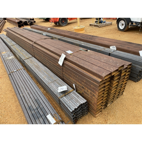 STEEL RET TUBE, 1/8" X 5" X 2", VARIOUS LENGTHS (58)